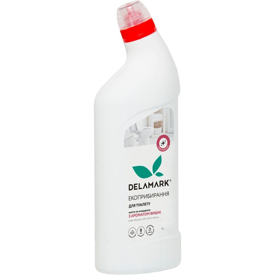 Средство для чистки унитаза DeLaMark с ароматом вишни 1 л: цены и характеристики