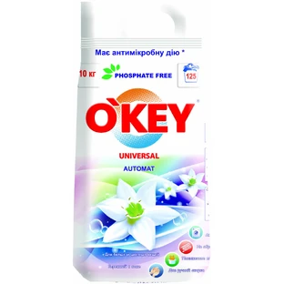 Пральний порошок O'KEY Universal 10 кг
