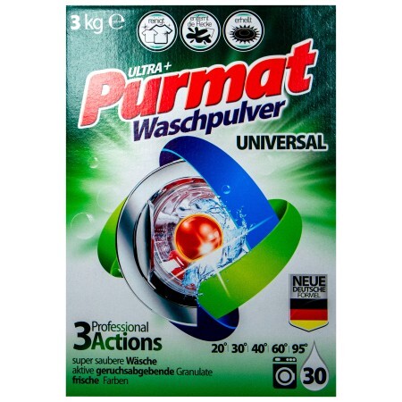 Пральний порошок Purmat Universal 3 кг