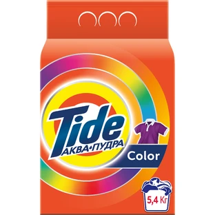 Пральний порошок Tide Аква-Пудра Color 5.4 кг