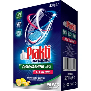 Таблетки для посудомийних машин Dr. Prakti 105 шт.