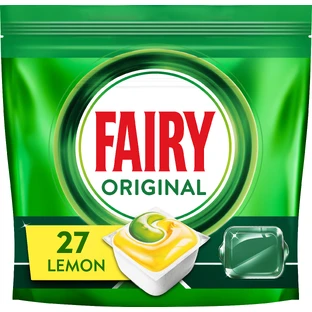 Пігулки для посудомийних машин Fairy Original All in One Lemon 27 шт.
