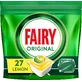 Пігулки для посудомийних машин Fairy Original All in One Lemon 27 шт.