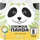 Папір туалетний Сніжна Панда Aroma 2 шари 8 рулонів