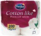 Папір туалетний Perfex Cotton Like Premium White 3 шари 4 рулони