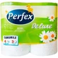 Туалетная бумага Perfex Deluxe Ромашка 3 слоя 4 рулона