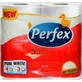 Туалетний папір Perfex Pure White 3 шари 4 рулони