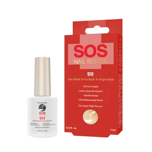 Засіб для повного відновлення нігтів SOS Nail Rescue 911 Тиждень для зламаних нігтів 11 мл