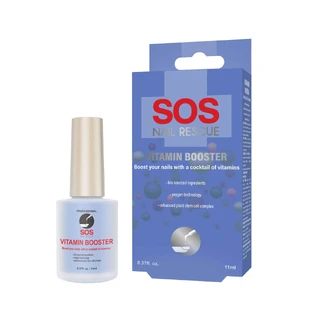 Витаминный коктейль для ногтей SOS Nail Rescue с технологией использования стволовых клеток растений 11 мл