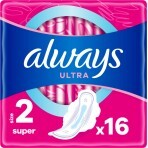 Гігієнічні прокладки Always Ultra Super (Розмір 2) 16 шт.: ціни та характеристики