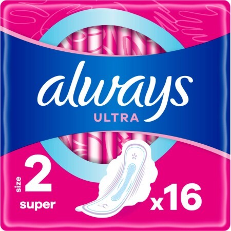 Гігієнічні прокладки Always Ultra Super (Розмір 2) 16 шт.