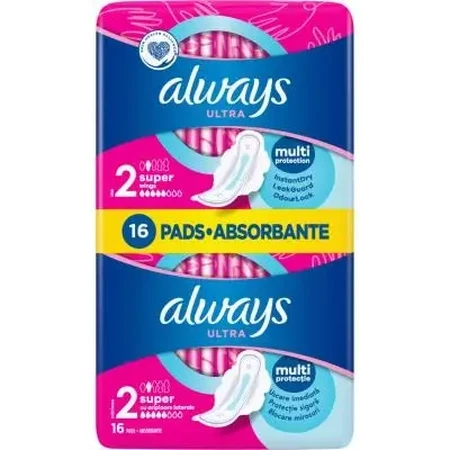 Гигиенические прокладки Always Ultra Super (Размер 2) 16 шт.: цены и характеристики