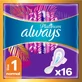 Гігієнічні прокладки Always Platinum Normal (Розмір 1) 16 шт.