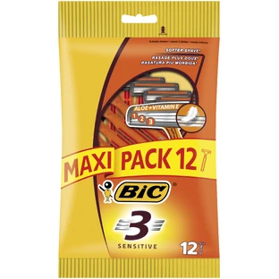Бритва Bic 3 Sensitive 12 шт.