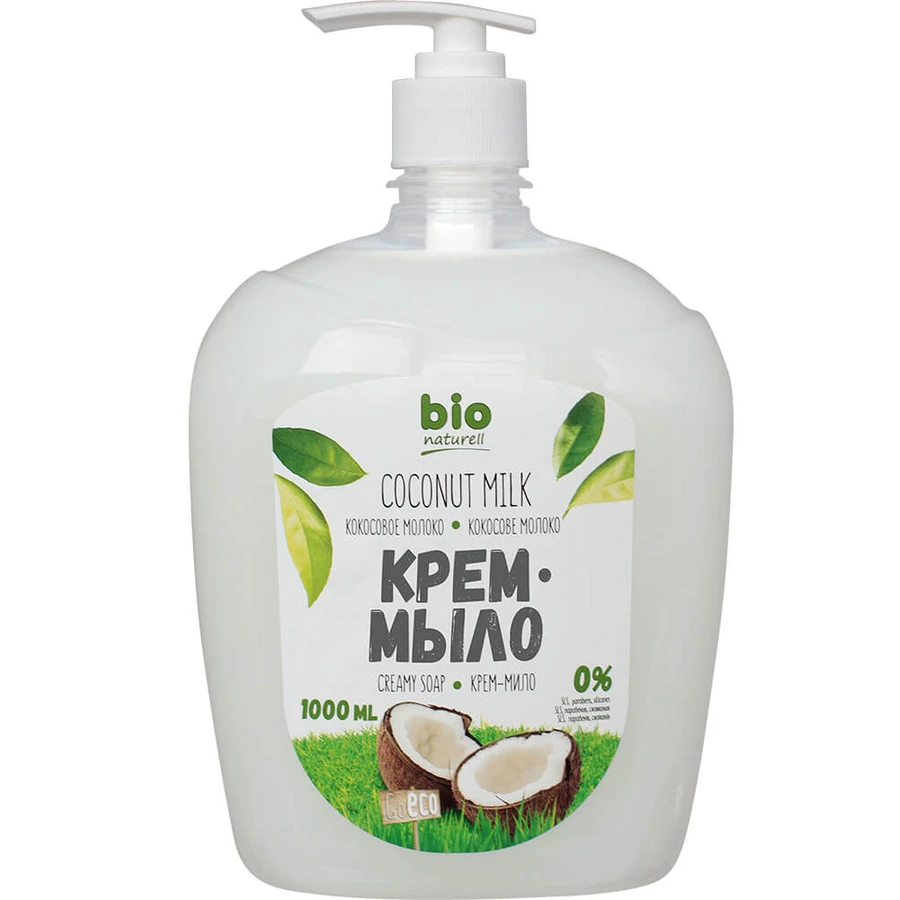 Рідке мило Bio Naturell Кокосове молоко 1000 мл: ціни та характеристики