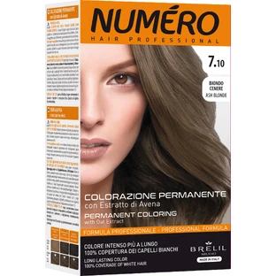 Фарба для волосся Brelil Numero 7.10 Ash Blonde 140 мл