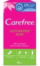 Гігієнічні прокладки Carefree Cotton Aloe з екстрактом бавовни та алое 30 шт.