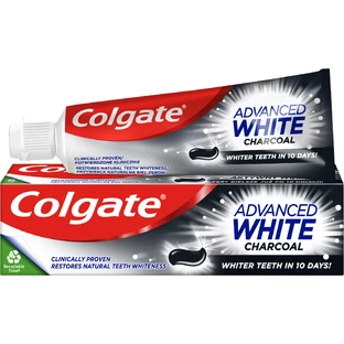 Зубная паста Colgate Advanced White Charcoal Отбеливающая с углем 75 мл