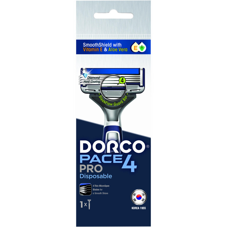 Бритва Dorco Pace 4 Pro для мужчин 4 лезвия 1 шт.: цены и характеристики