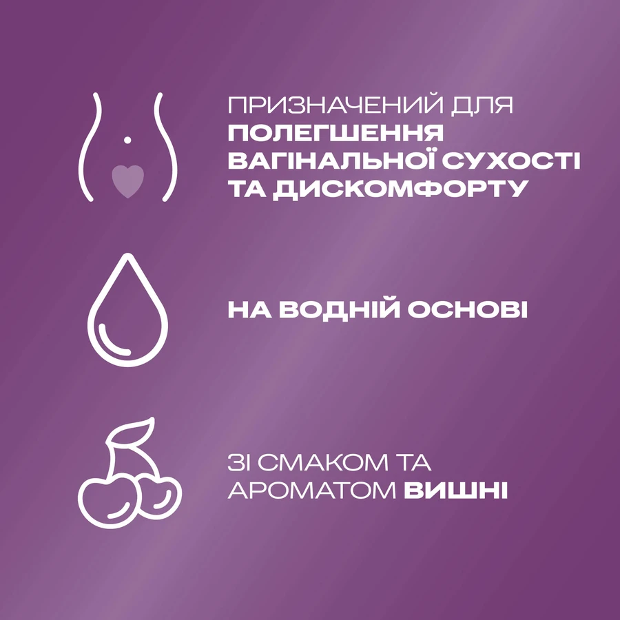 Інтимний гель-змазка DUREX® Cheeky Cherry зі смаком та ароматом вишні (лубрикант), 50 мл : ціни та характеристики