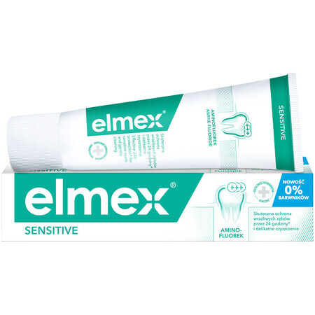 Зубна паста Elmex Sensitive з амінофторидом 75 мл