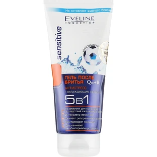 Гель після гоління Eveline Cosmetics Men Extreme Q10+R Sensitive 5 в 1200 мл