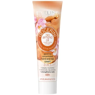 Крем для рук Eveline Cosmetics Glycerini Bio Almond Oil гліцериновий Мигдальне масло 75 мл