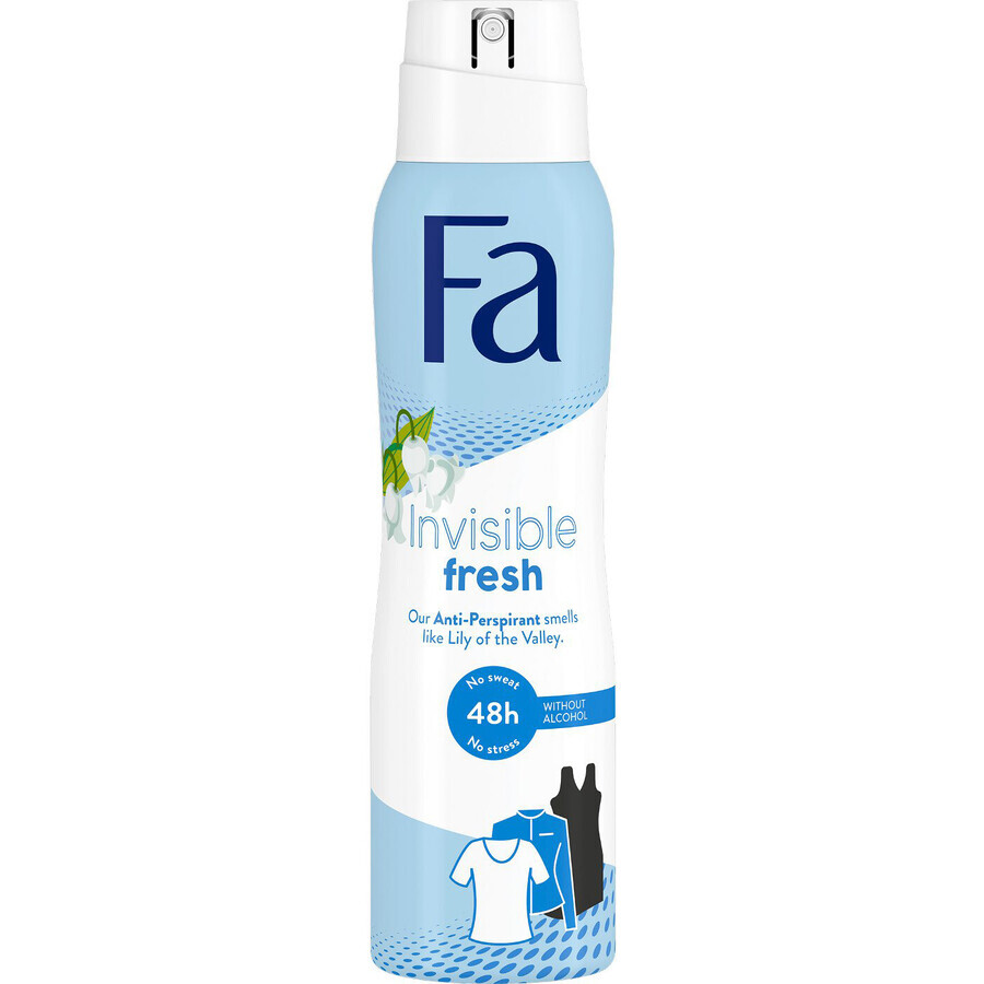 Антиперспирант Fa Invisible Fresh с ароматом ландыша 150 мл: цены и характеристики