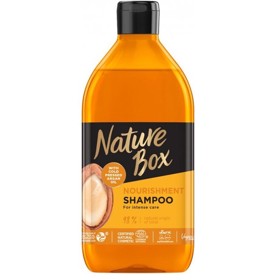 Шампунь Nature Box для живлення та інтенсивного догляду за волоссям 385 мл: ціни та характеристики