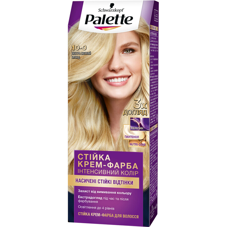 Краска для волос Palette 10-0 Экстра светлый блонд 110 мл: цены и характеристики
