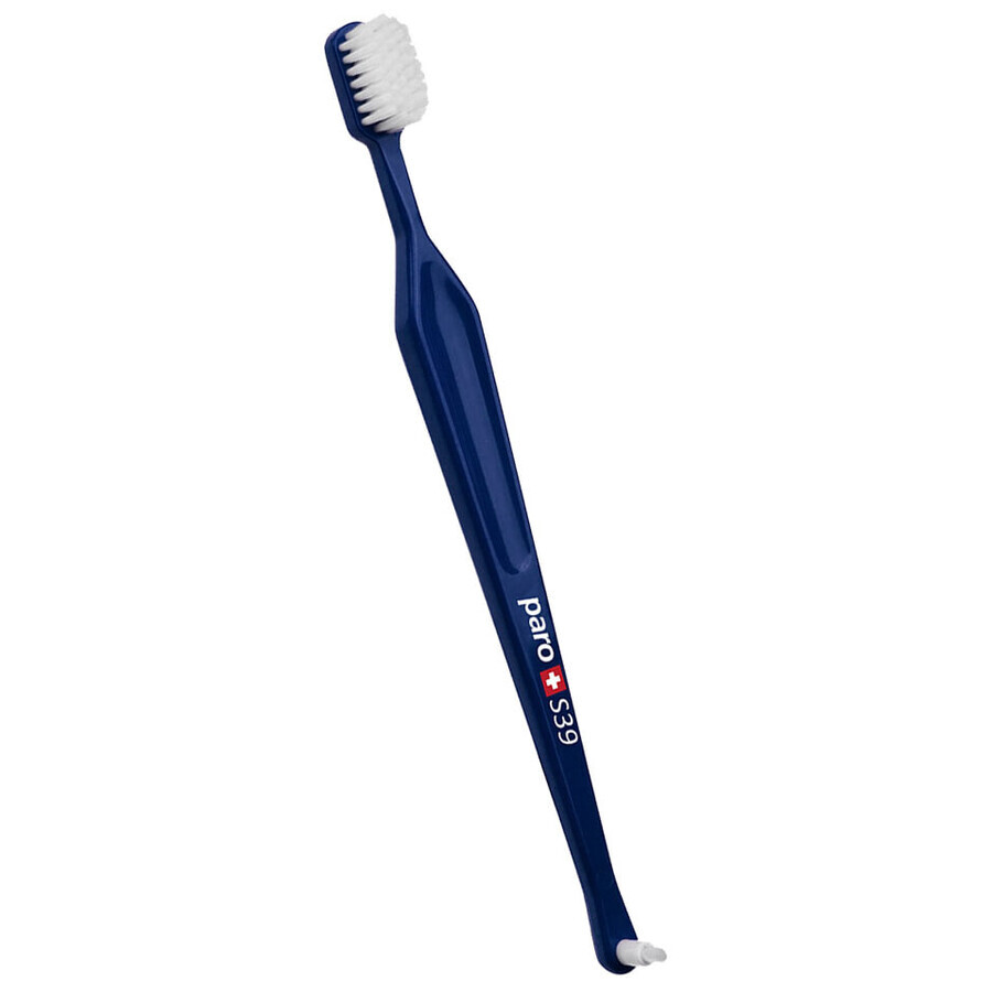 Зубна щітка Paro Swiss S39 м'яка синя: ціни та характеристики