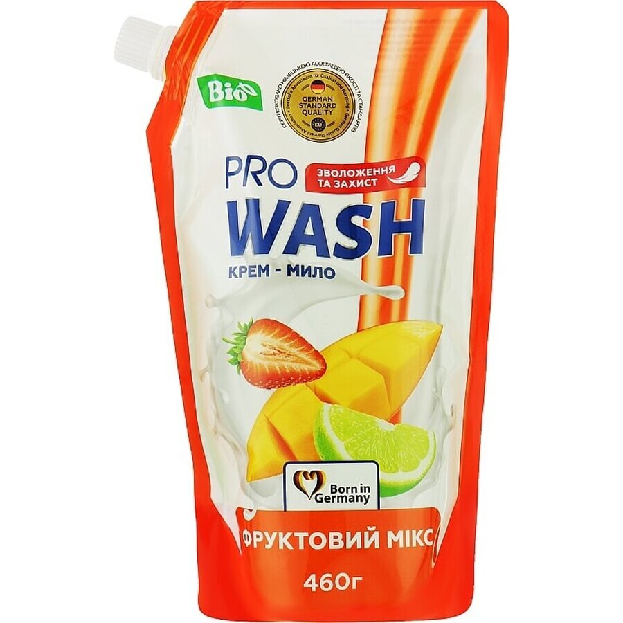 Жидкое мыло Pro Wash Фруктовый микс дой-пак 460 г: цены и характеристики
