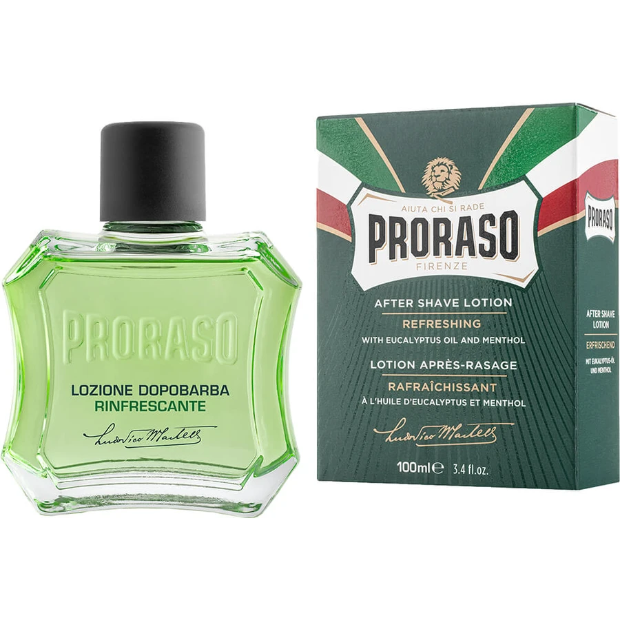 Лосьон после бритья Proraso с экстрактом эвкалипта и ментолом 100 мл: цены и характеристики