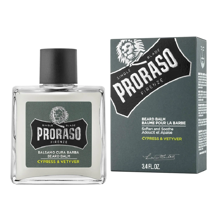 Бальзам для догляду за бородою Proraso Cypress & Vetiver 100 мл: ціни та характеристики