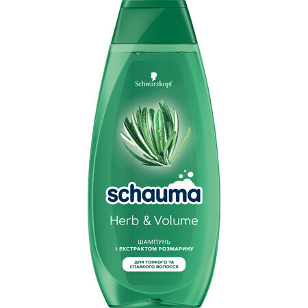 Шампунь Schauma Herb & Volume с экстрактом розмарина для тонких и слабых волос 400 мл
