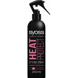 Спрей для волосся Syoss термозахисний Heat Protect (фіксація 2) 250 мл