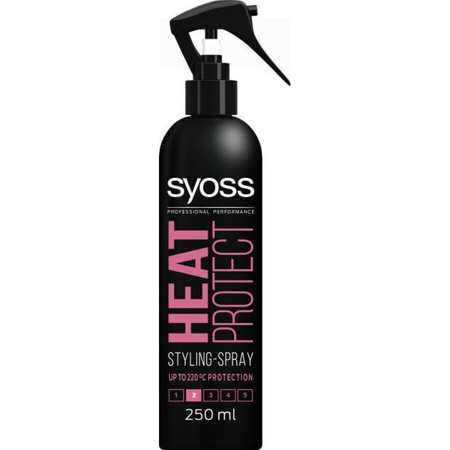 Спрей для волос Syoss термозащитный Heat Protect (фиксация 2) 250 мл: цены и характеристики
