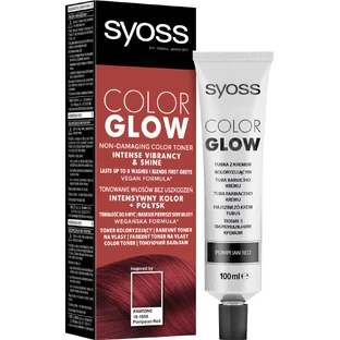 Відтінковий бальзам Syoss Color Glow Pompeian Red - Червоний 100 мл