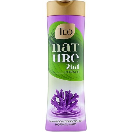 Шампунь Teo Beauty Nature 2 in 1 Shampoo & Conditioner Corals 350 мл