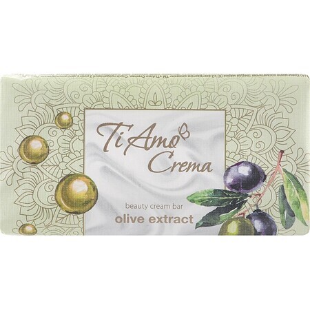 Твердое мыло Ti Amo Crema с экстрактом оливки 125 г
