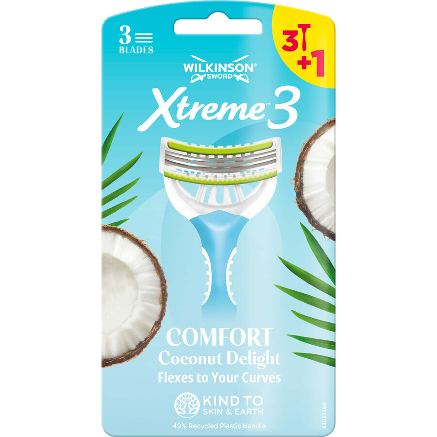 Бритва Wilkinson Sword Xtreme3 Comfort Coconut Delight 4 шт.: цены и характеристики