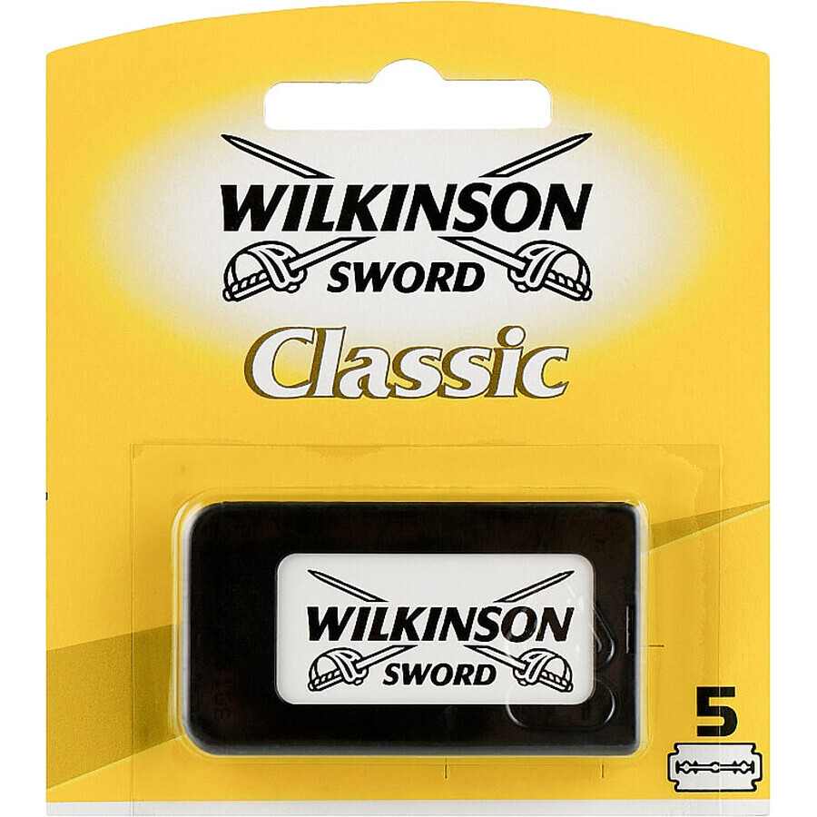 Сменные кассеты Wilkinson Sword Classic Double Edge (классические лезвия) 5 шт.: цены и характеристики