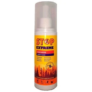 Лосьон от комаров, клещей и мошек Stop Extreme Максимум, 100 мл