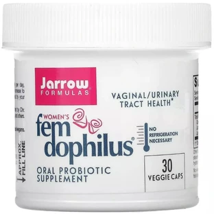 Пробіотики Для Жінок, Жіночий дофілус, 1 млрд КУО, Women's Fem Dophilus, Jarrow Formulas, 30 вегетаріанських капсул