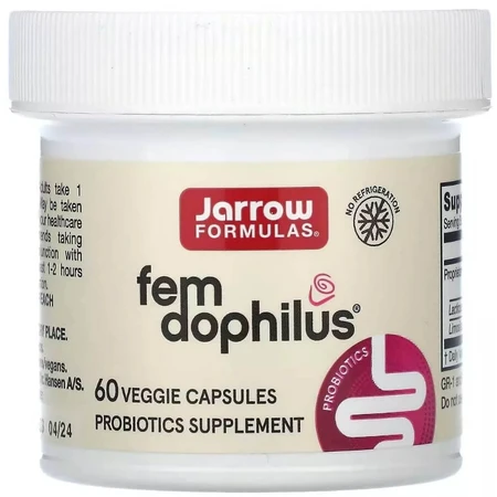 Пробіотики Для Жінок, Жіночий дофілус, 1 млрд КУО, Women's Fem Dophilus, Jarrow Formulas, 60 вегетаріанських капсул: ціни та характеристики