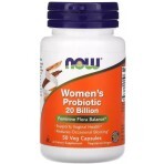 Пробиотики Для Женщин, 20 млрд КОЕ, Woman's Probiotic, 20 Billion, Nоw Foods, 50 вегетарианских капсул: цены и характеристики