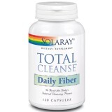 Полная очистка, Total Cleanse Daily Fiber, Solaray, 120 капсул