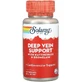 Поддержка глубоких вен, Deep Vein Support, Solaray, 60 вегетарианских капсул