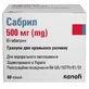 Сабрил 500 мг, саше в картонной коробке, 50 шт.