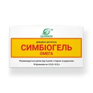 Симбіогель омега по 10 г №10 у флак.